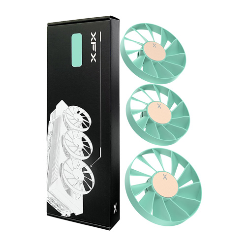 XFX  Magnetic Air 시리즈 커스텀 팬 그린
