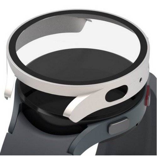 로랜텍  갤럭시워치7 풀커버 액정보호 강화유리 케이스