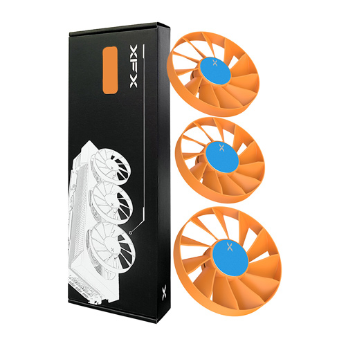 XFX  Magnetic Air 시리즈 커스텀 팬 오렌지