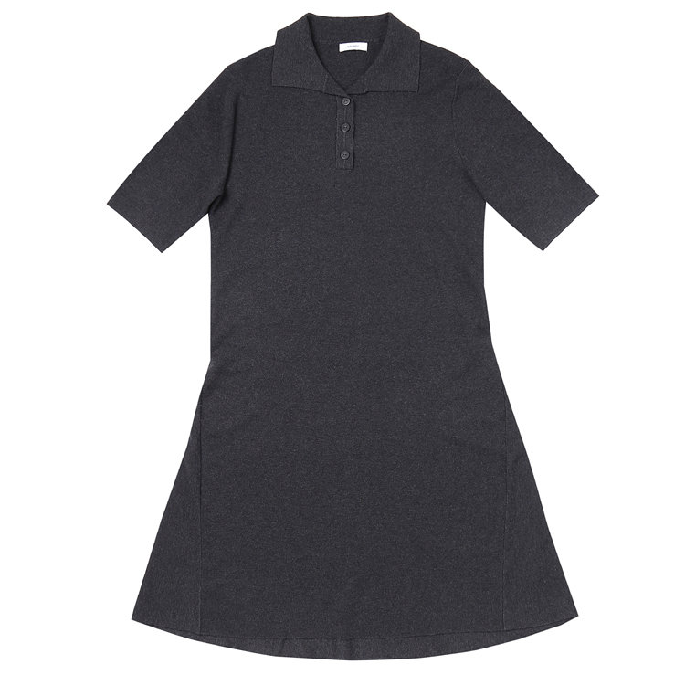 쉬즈미스 여성 울 블렌드 카라형 니트 원피스 SSKOPO32010