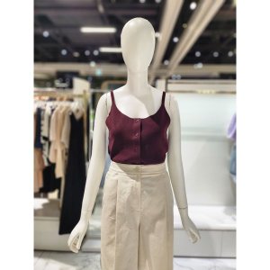 올리브데올리브 여성 단추 니트 뷔스티에 OK4AV8740