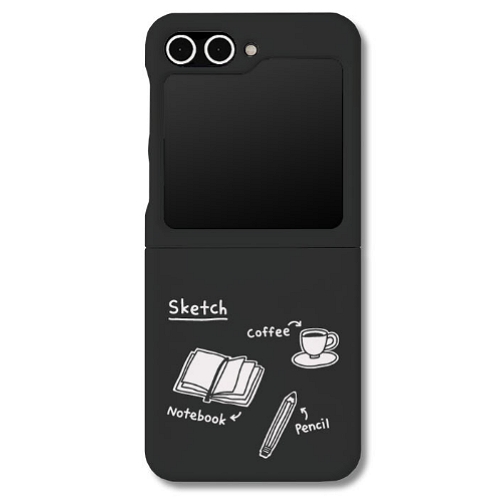 아칸  갤럭시Z 플립6 동지 스케치 ver2 하드케이스