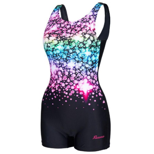 레노마  여성 트윙클 2부 반신수영복 레인보우 RN-LF2E061-RW
