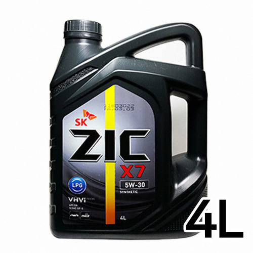 SK엔무브 ZIC X7 LPG 5W30 4L