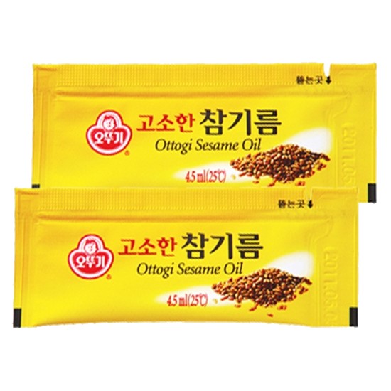 오뚜기 일회용 참기름 4.5ml