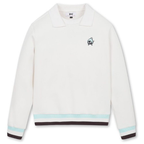 WAAC  카라 스웻셔츠 WWTBA24602IVX