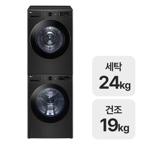 LG전자 트롬 오브제컬렉션 FG24KN + RG19KN