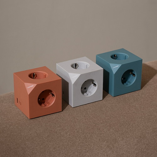 오리지니크  3구 16A USB 고용량 스마트 큐브 유선 멀티탭