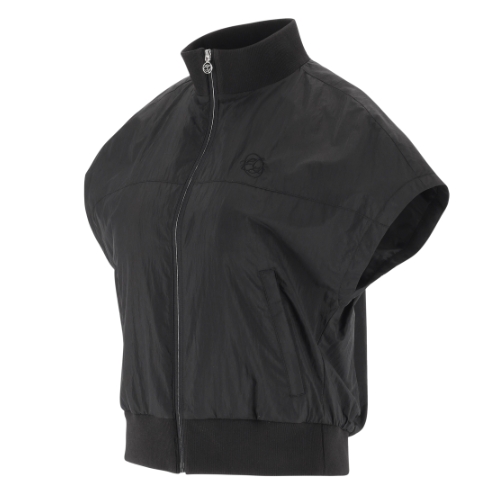 엘르 엘르골프 밑단시보리 세미오버핏 안감 베스트 6K61401