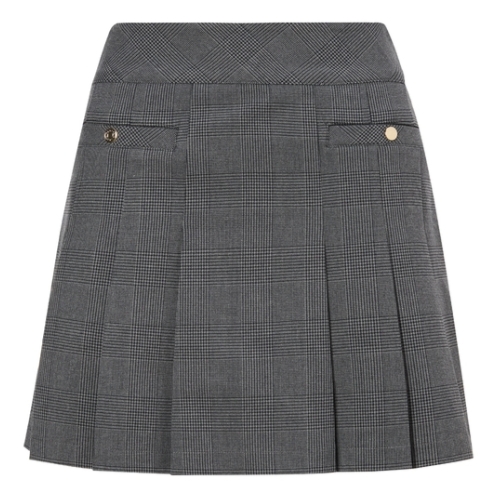 LF 헤지스골프 밴딩 플리츠 미니 스커트 HWSK4C611G2