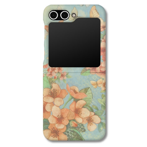 아칸  갤럭시Z 플립6 이음2025 나비로피어났어요 하드케이스