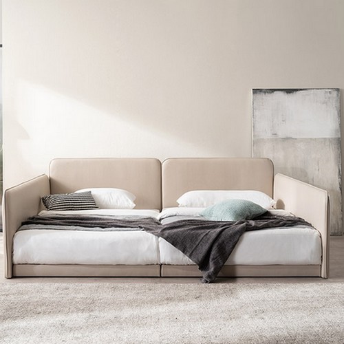 삼익가구 루시 슬림형 저상형 패밀리침대 SS+SS+가드2개