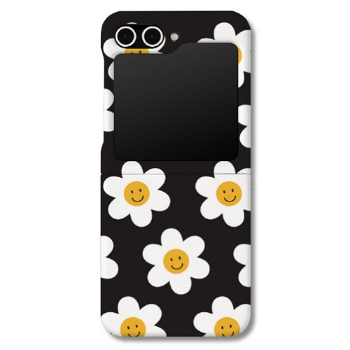 아칸  갤럭시Z 플립5 데이지 애그 하드케이스