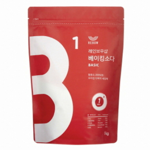 레인보우샵 베이킹소다 베이직 1kg
