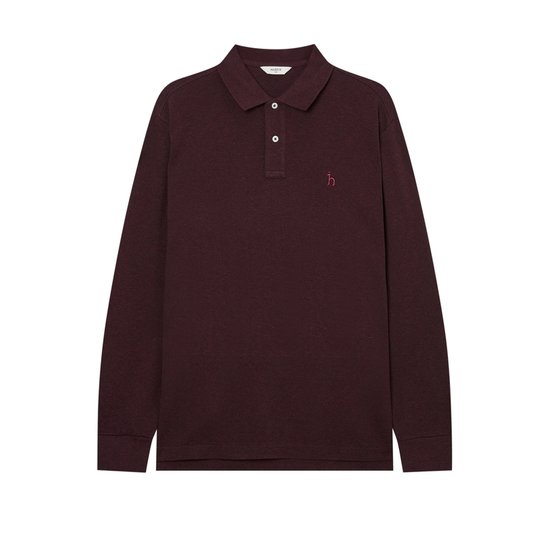 헤지스 면혼방 긴팔카라티셔츠_WHTS3D432D2