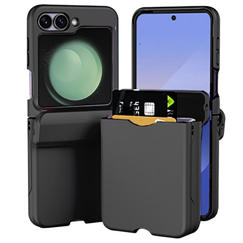 에스투비코퍼레이션 저스트포유 갤럭시Z 플립6 스키니 레인보우 맥세이프 카드범퍼 케이스