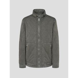 갤럭시라이프스타일 변형 칼라 아웃 퀼팅 점퍼 GC4838M03H