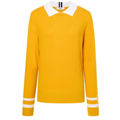 LF 헤지스골프 컬러배색 긴팔폴로니트 HWSW4C613O2