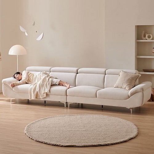 삼익가구 허그 헤드틸팅 아쿠아텍스 패브릭 소파 6인용