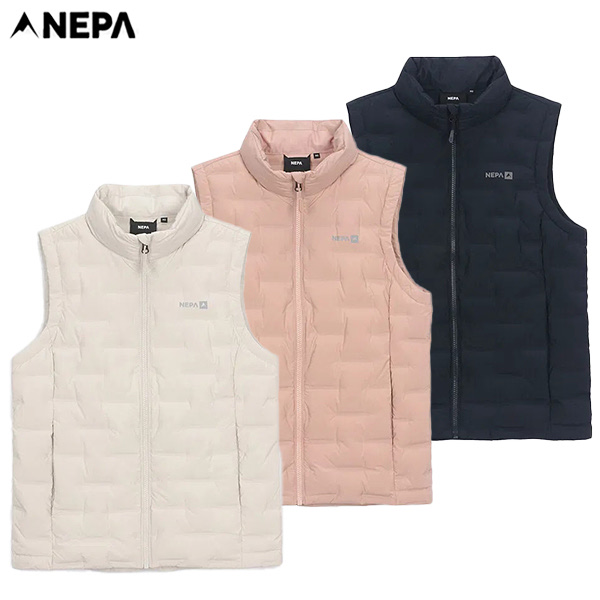 네파 투부스 무봉제 튜브 구스 다운조끼 베스트 7K61303