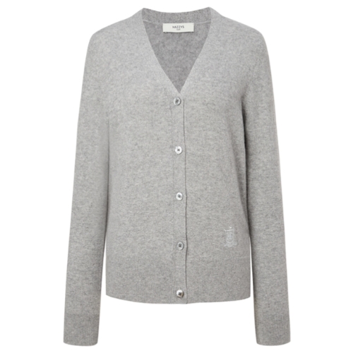 헤지스골프 단색 캐시미어 가디건 HWSW4D931G2