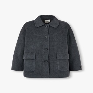 스튜디오톰보이 여성 핸드메이드 하프 코트 9164411884