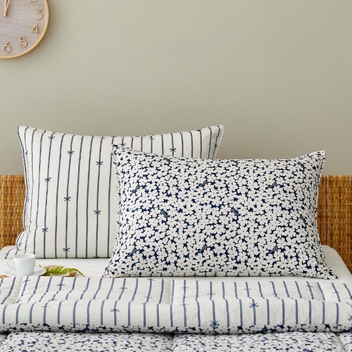 모던하우스 소프트워싱 리버시블 베개커버 블룸