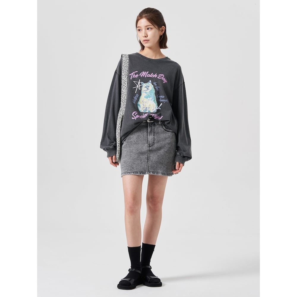 에잇세컨즈 데님 치마바지 324827MPB4