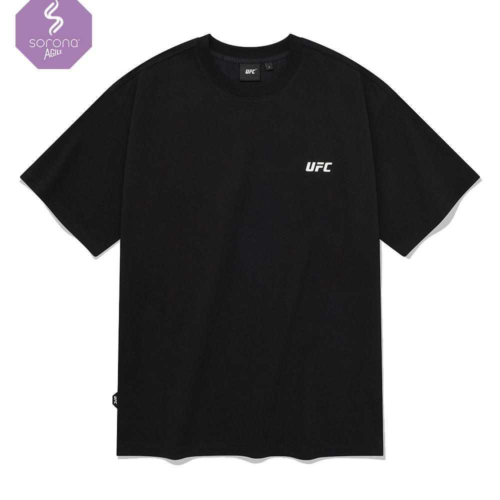 UFC 소로나 릴렉스핏 반팔 티셔츠 U2SSV2317BK