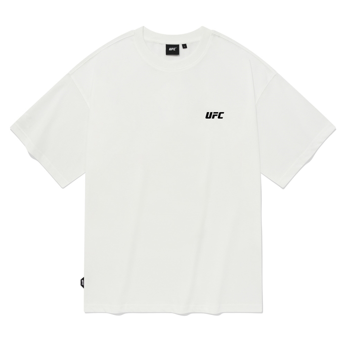 UFC  울티맨 포스터 릴렉스핏 반팔 티셔츠 U3SSU3309WH