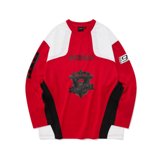 UFC 울티맨 오버핏 긴팔 티셔츠 U3LSU3102RE