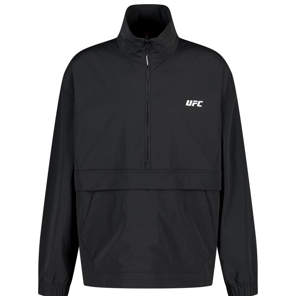 UFC 베이직 오버핏 아노락 자켓 U4JKV1301BK