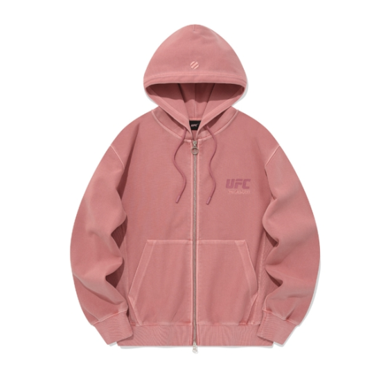 UFC  피그먼트 다잉 릴렉스핏 후드 집업 U2HDU3312RP