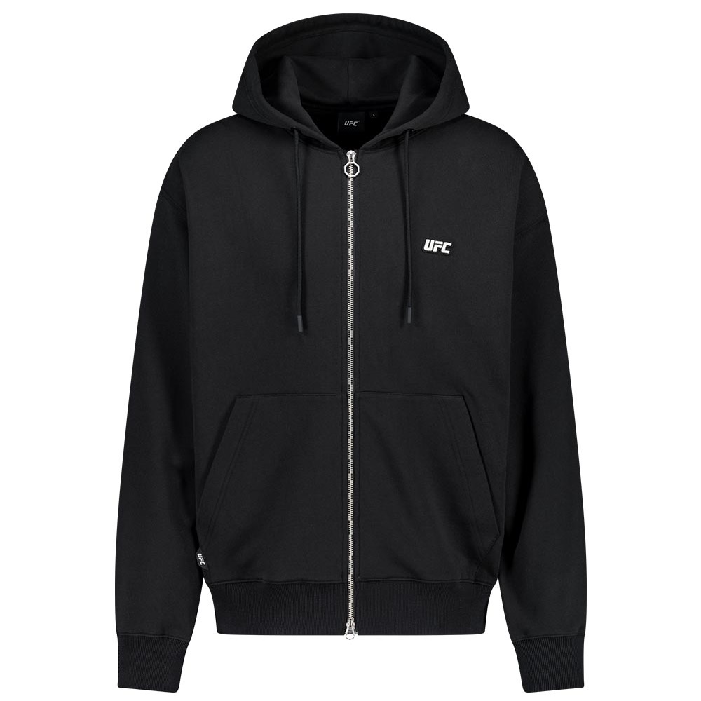 UFC 베이직 릴렉스핏 후드 집업 U2HDV1303BK