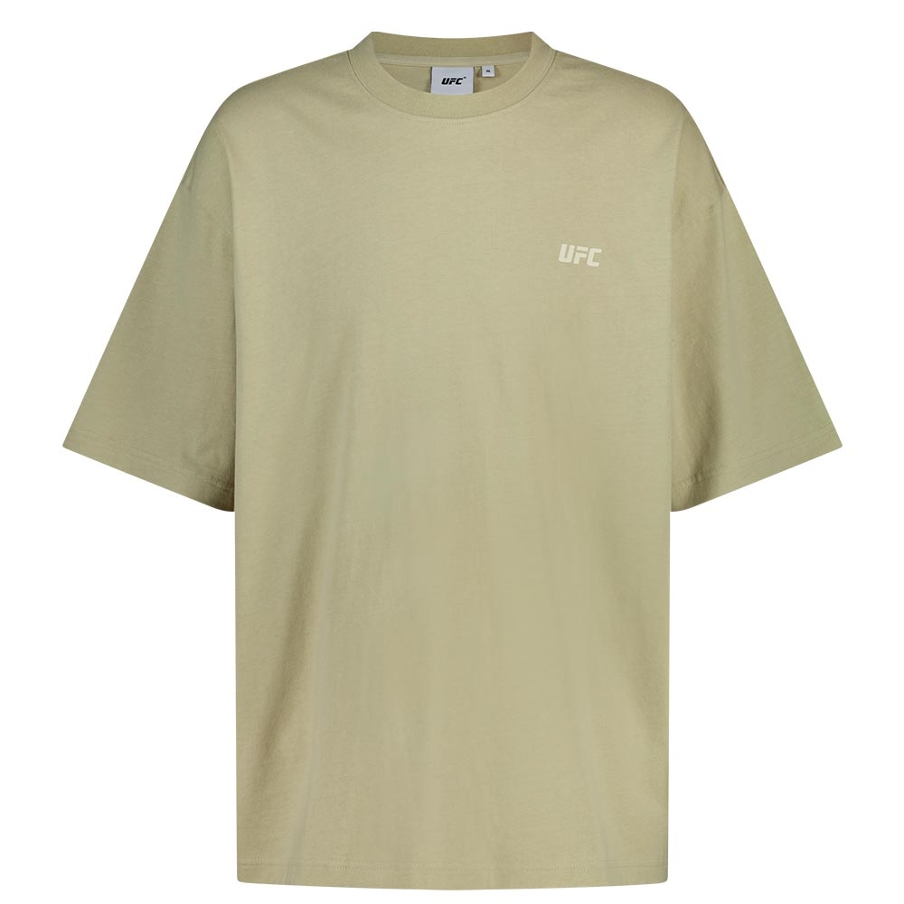 UFC  리플렉티브 로고 오버핏 반팔 티셔츠 U2SSV2150OK