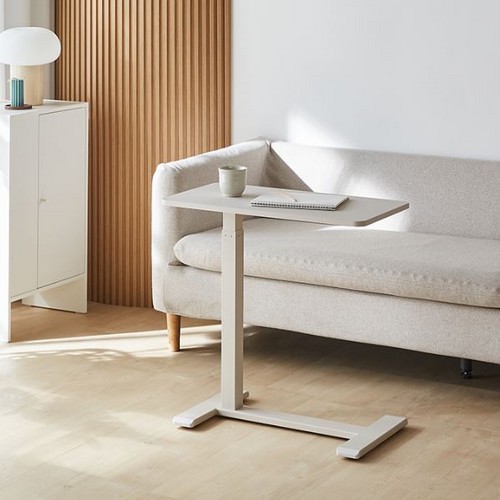 블루밍홈 알리리프트 이동식 일체형 높이조절 사이드 테이블