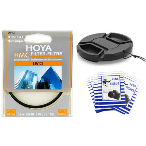 호야  HMC UV C 렌즈필터 + 렌즈캡 + 크리닝티슈