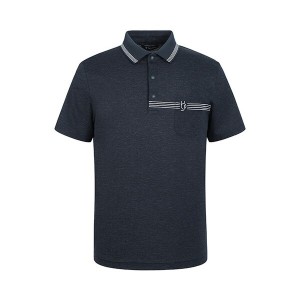 벤제프 레이온혼방 가슴 포켓 카라티 BP2MMTS312