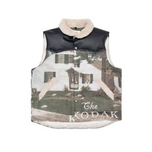 코닥어패럴 브라우니 로고 덕다운 베스트 K3323LDV95PRT