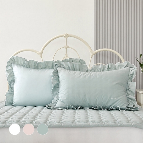 로라애슐리 샤론2 60수 고밀도면 모달 베개커버