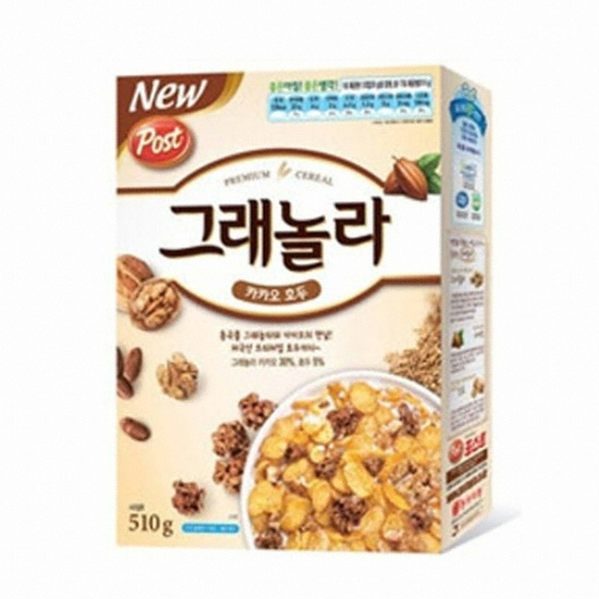 동서식품 포스트 그래놀라 카카오 호두 510g [2개]