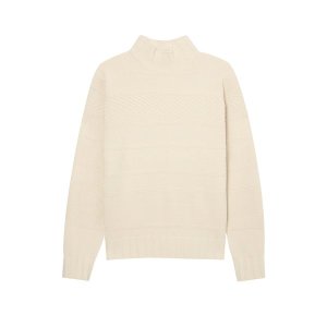 헤지스 남성 울 아란 터틀 니트_HZSW4D436CR