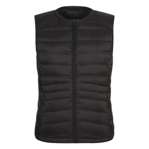 팬텀  경량 라운드 구스다운 점퍼 베스트 221D3JV802_BK