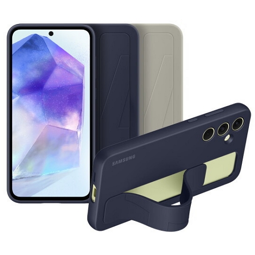 삼성전자  갤럭시A55 스탠딩 그립 케이스 EF-GA556