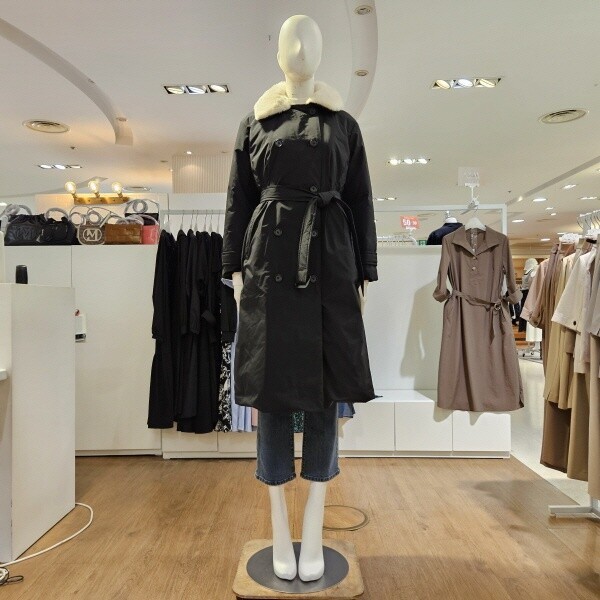 미센스 밍크카라 더블 구스 다운 점퍼 MB3ZDWM516G