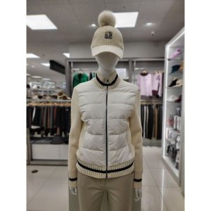 벤제프  다운 블루종 방풍 가디건 BN5QWSC804