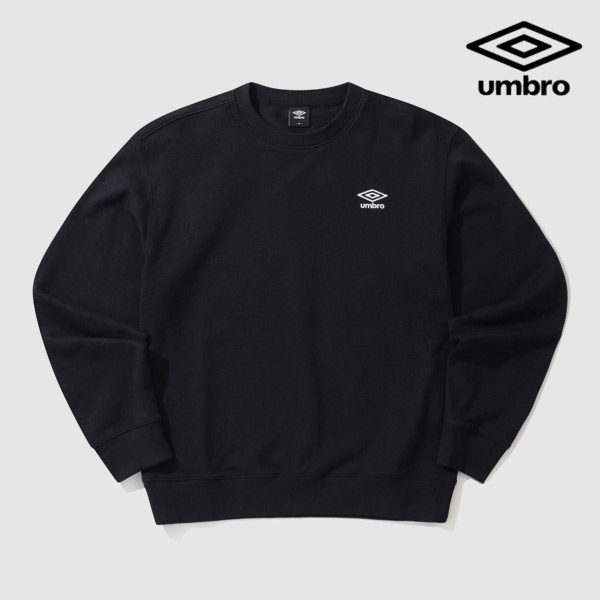 엄브로  에센셜 스몰로고 맨투맨 UP323CFS91