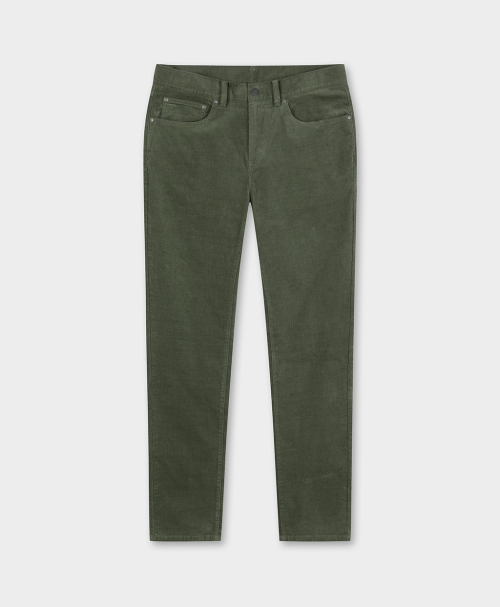 브룩스브라더스 슬림핏 코듀로이 팬츠 BBPCMF4742KEW