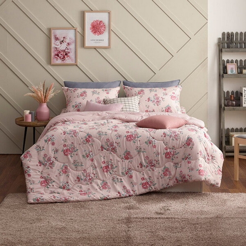 벨리에르 브루니아 항균 소프트플라넬 차렵이불 밴딩토퍼풀세트