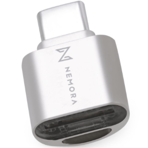 네모라 휴대용 C타입 전용 마이크로 SD 카드리더기